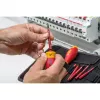 VDE Stubby Screwdriver Handle Wiha SB28310101, Grip Diameter 34 mm, Insulated