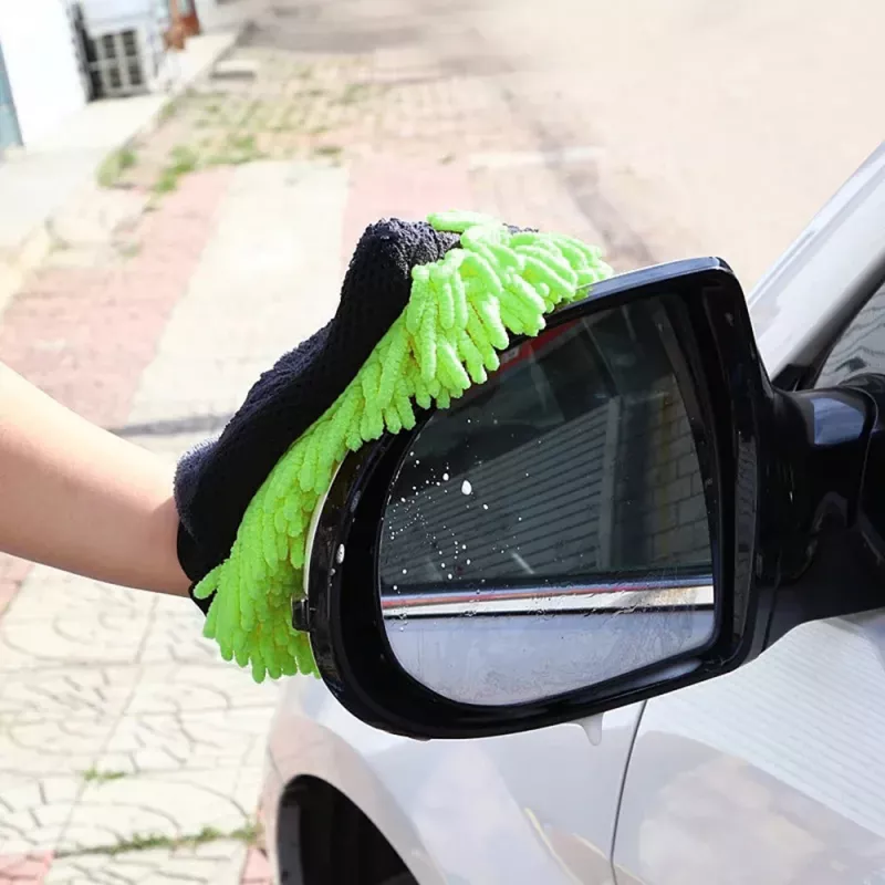 ColorWay CW-2417 double-sided microfiber car wash and polishing glove