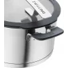 ZWILLING stainless steel pan set SIMPLIFY 5 pcs — dishwasher & oven safe, glass lids, suitable for ceramic hobs