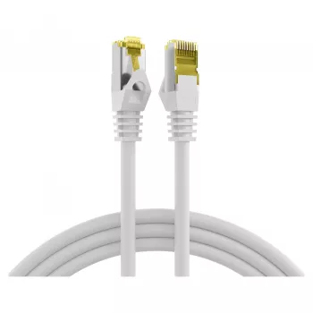 EFB-Elektronik RJ45 Patch Cable Cat.6A S/FTP LSZHCat.7 Raw Cable White 0,15m Manufacturer: EFB Elektronik (MK7001.0,15W)