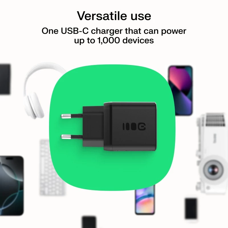 Charger Green Cell PowerSource Duo30 – 1× USB-A, 1× USB-C, 3A