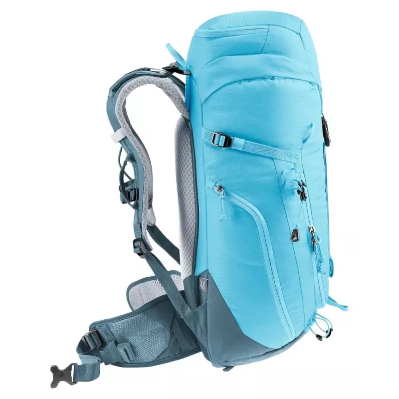 Backpack DEUTER Trail 22 SL women's hiking rucksack, 22 L, lagoon-atlantic, polyester, 990 g