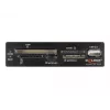 DeLOCK 91708 Card Reader USB 2.0 Internal Black Grey CF SD MicroSD
