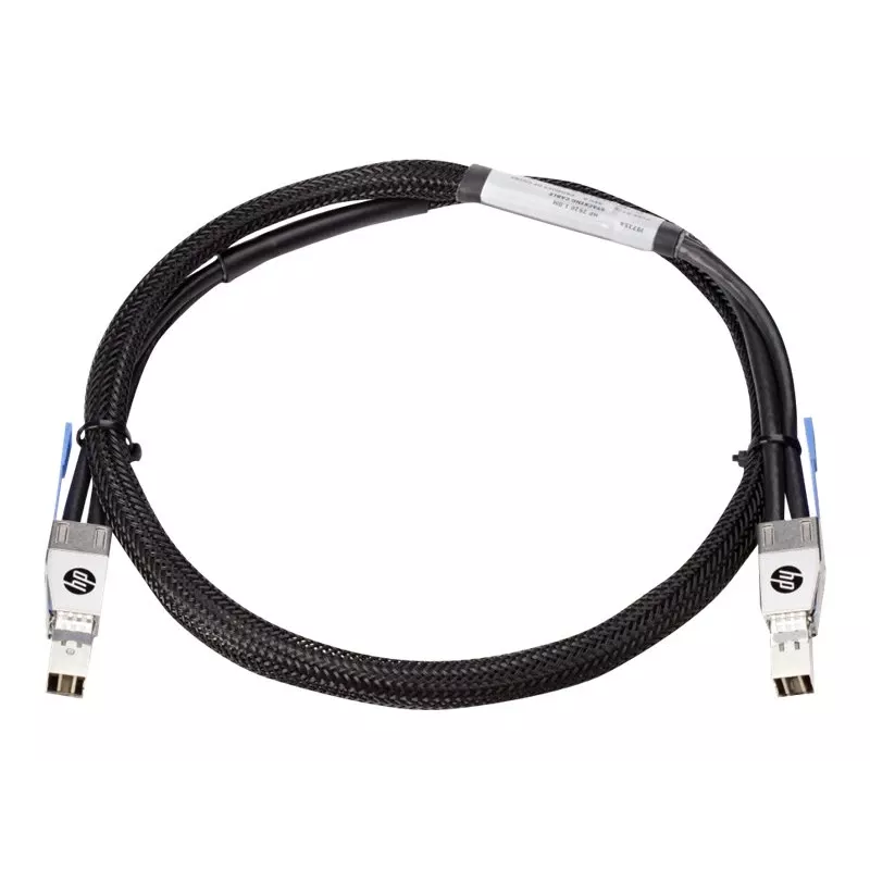 Hewlett Packard Enterprise HPE - Stacking-Cable - 1,0m - for HPE Aruba 2920-24G, 2920-24G-PoE+, 2920-48G, 2920-48G-PoE+, 2930M 24 (J9735A)