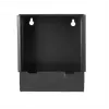 Metal bullet trap broń.pl K-14-3 14x14 cm flat, 1.25 mm, black, wall bracket or pedestal