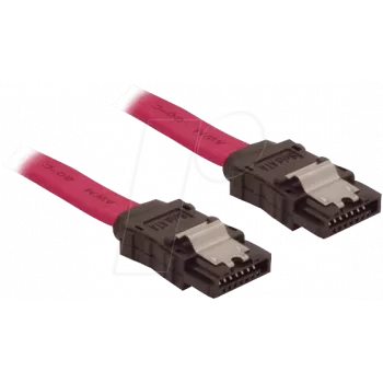 SATA cable LOGON TAKA100MET 1 m SATA 7-pin Black Red
