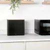Bread Bin Set Salter BW129001EU7 Black 4-piece – storage containers for bread and baked goods
