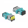 Optical Fiber Coupler DeLOCK 86890 SC Simplex female to SC Simplex female Multi-mode aqua