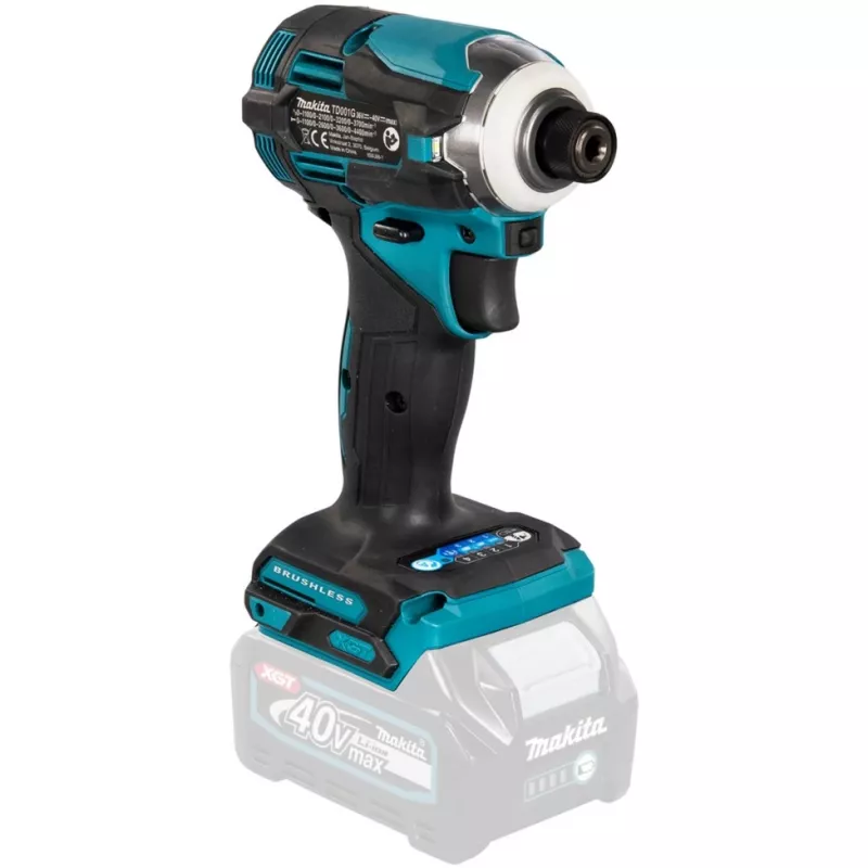 Cordless Impact Wrench TD001GZ XGT, 40Volt (Blue/black, without Battery and Charger)