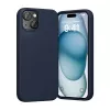 Silicone case Vention KUFL0-20 for iPhone 15 Plus, blue — soft protective cover, slim fit