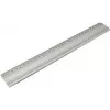 Ruler WEDO 300 mm aluminium with non-slip rubber insert
