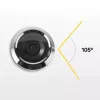 Digital Door Viewer Yale 45-0500-1432-00-6011 — 3.2 inch LCD, 105° viewing angle, 110° angle, black, 2×AAA