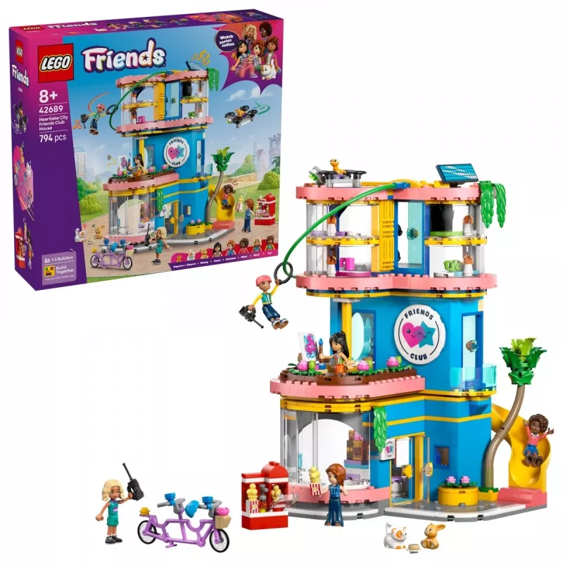 Blocks Friends 42689 Heartlake City Friends Club House