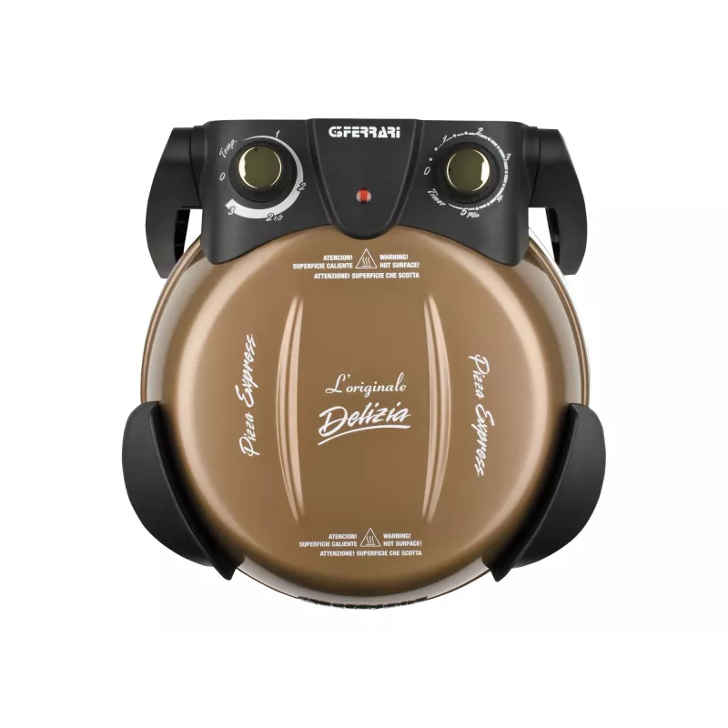 Pizza Maker G3 Ferrari Delizia 1 Pizza 1200W Black Bronze