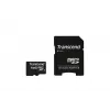 Flash Memory Transcend 4GB MicroSDHC Class 10 with Adapter