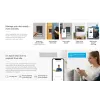 Video Intercom Touch Monitor EZVIZ 7 inch Model 318500248 — Separate Control for 2-Family Units