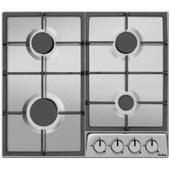 Built-in gas hob AMICA PGD6100APR, 4 cooking zones, mechanical control