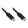 Good Connections GC-M0112 - 0,5 m - USB C - USB C - USB 3.2 Gen 1 (3.1 Gen 1) - 5000 Mbit/s - Black