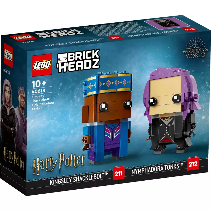 Lego Brickheadz Harry Potter 40618 Kingsley Shacklebolt And Nimfadora Tonks