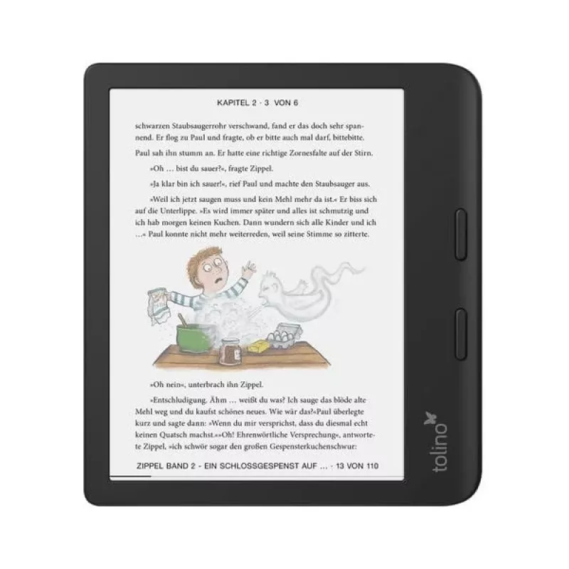Tolino e-book reader Touchscreen Wi-Fi Black