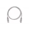 LAN patchcord Extralink Cat5e UTP 1 m, RJ-45 to RJ-45, grey