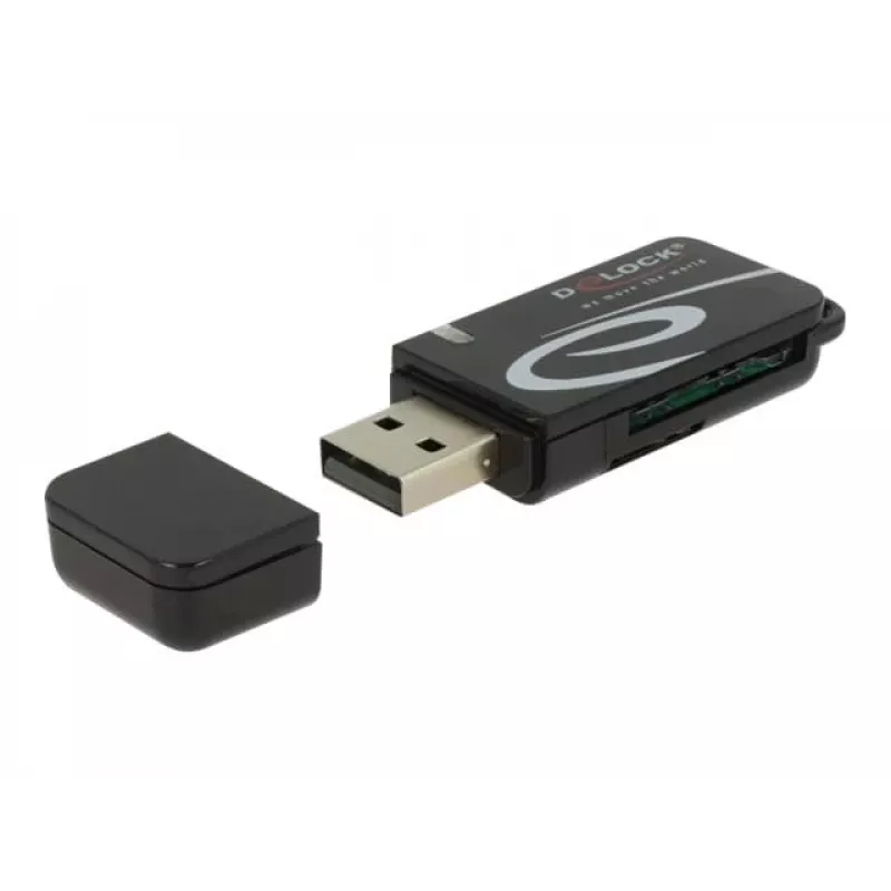 Card Reader DeLOCK Mini USB 2.0 with SD and Micro SD Slot
