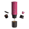 Portable Espresso Machine OUTIN Outin Nano Black, Pink — 20 bar, ground coffee, 7500 mAh battery, 670 g
