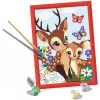 Paint-by-number kit Ravensburger CreArt Happy Deer — numbered canvas painting set