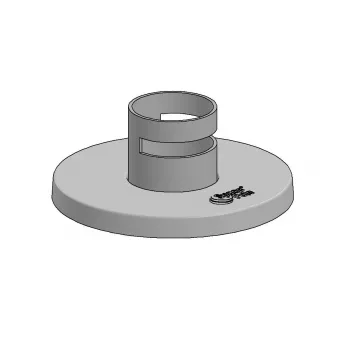 Mounting Rod with Flange Cover Ergonomic Solutions - compatible smartphone & tablet holder accessories