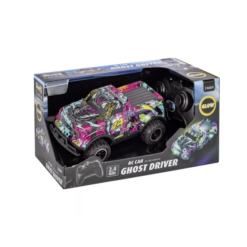 RC Car Ghost Driver - Purple