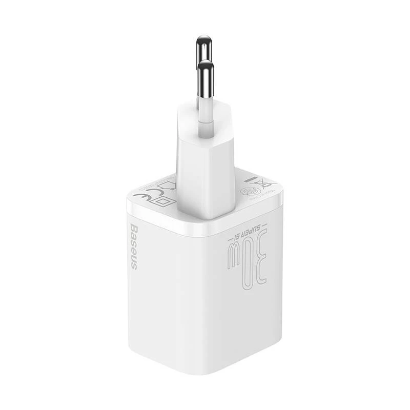 Baseus CCSUP-J02 Mobile Device Charger Universal White AC Fast Charging