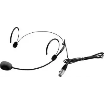 Wireless UHF Headset Microphone Omnitronic UHF-300 — wireless system for voice transmission