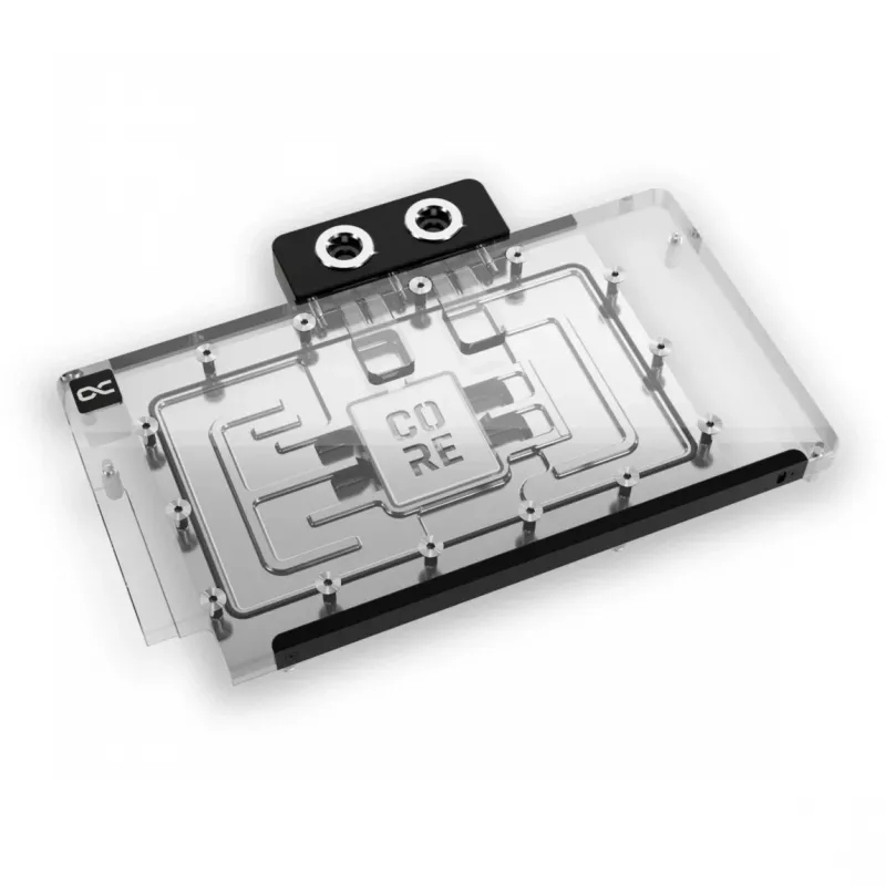 Graphics card water block Alphacool WAK Core for GeForce RTX 5080, TUF Gaming backplate compatible