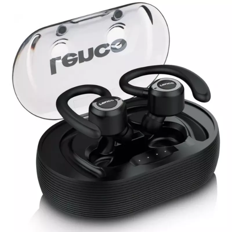 Headphones Lenco EPB-460BK