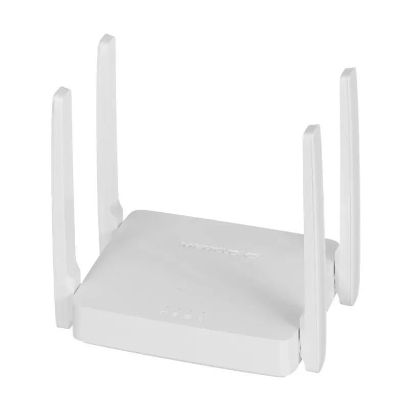 Tabletop router MERCUSYS AC10 Dual-band 2.4/5 GHz Wi‑Fi 5, 4 external antennas, 1x Fast Ethernet (WAN/LAN)