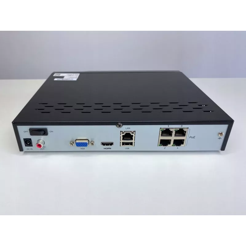 Network Video Recorder Reolink PN01-4 PoE, 4-channel NVR, H.264, PoE, HDMI, VGA, Max 6 TB