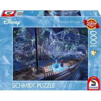 Thomas Kinkade Studios: Disney - Frozen Love and Magic, Puzzle 1000 Pieces