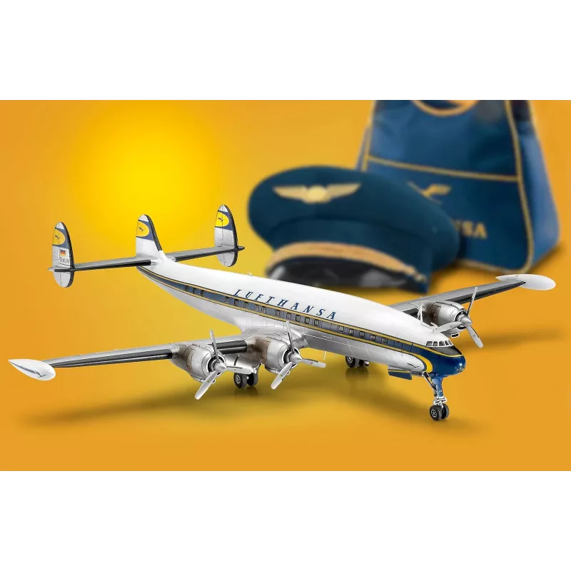 Plastic model kit REVELL Lockheed L.1049G Super Constellation Lufthansa scale model