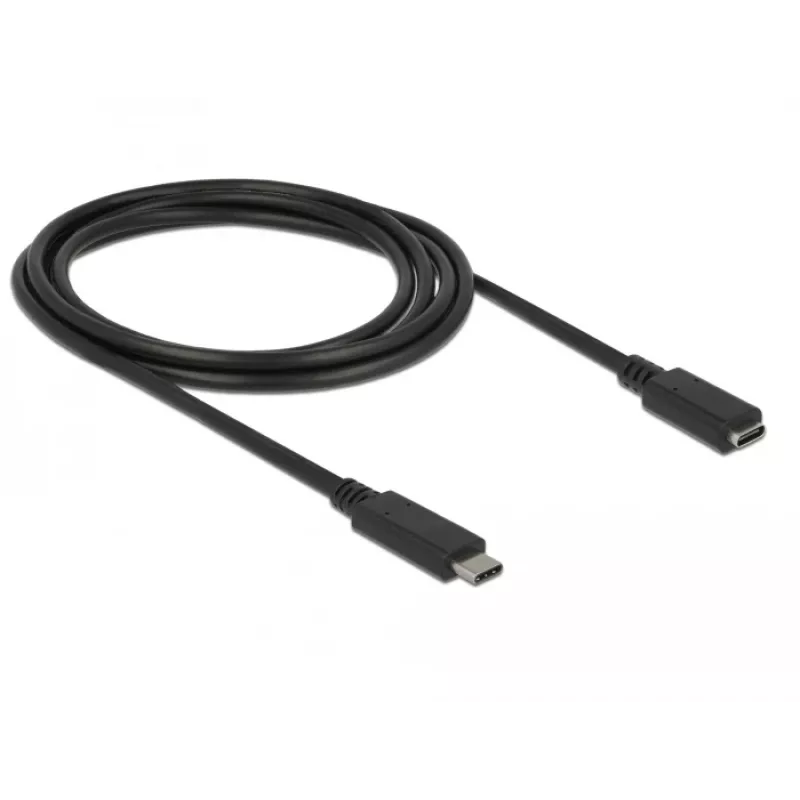 USB Cable DeLOCK SuperSpeed USB 3.2 Gen 1 2m USB C Black
