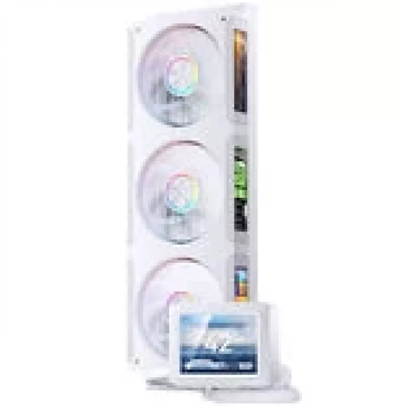 Jonsbo TF3-360SCW AiO liquid CPU cooler 360mm, ARGB, white