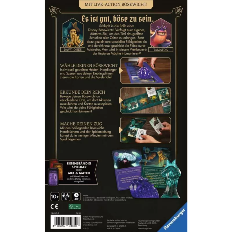 Disney Villainous - treacherous tides, Board Game Expansion