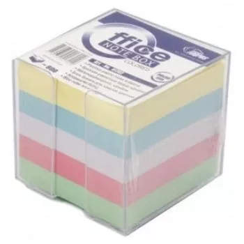 Notes Forpus 9x9 cm, Assorti, not glued , with cover (800) 0716-007