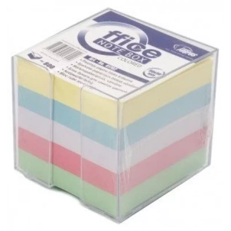 Notes Forpus 9x9 cm, Assorti, not glued , with cover (800) 0716-007