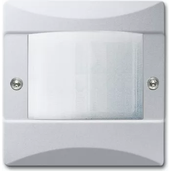 Wireless 180° UP Sensor by busch jaeger — ceiling/wall mount, aluminium, 70×70×29 mm