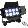 LED Wash Light EUROLITE Multiflood AKKU 41606258 8x10W RGBW CRMX, battery-powered