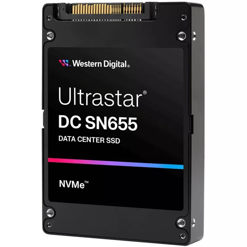 SSD disk Western Digital 30.7 TB U.3 PCI Express 4.0 Ultrastar DC SN655