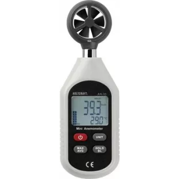 VOLTCRAFT AN-10 Anemometer 0.3 to 30 m/s Magnetic Vane Wheel (VC-8314270)