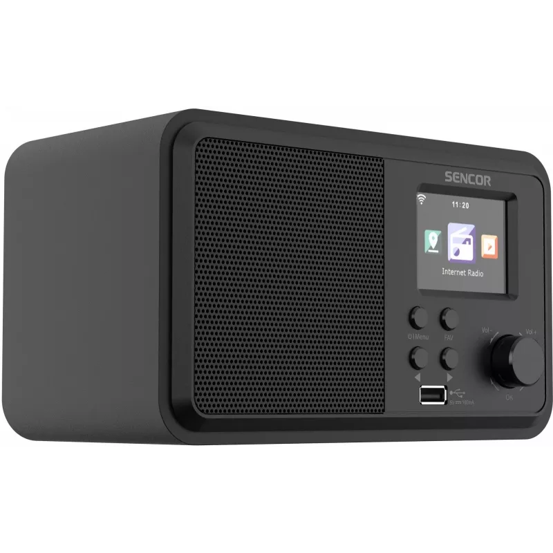 Tabletop radio SENCOR SIR 5100WDB — 4 W, Wi‑Fi, FM