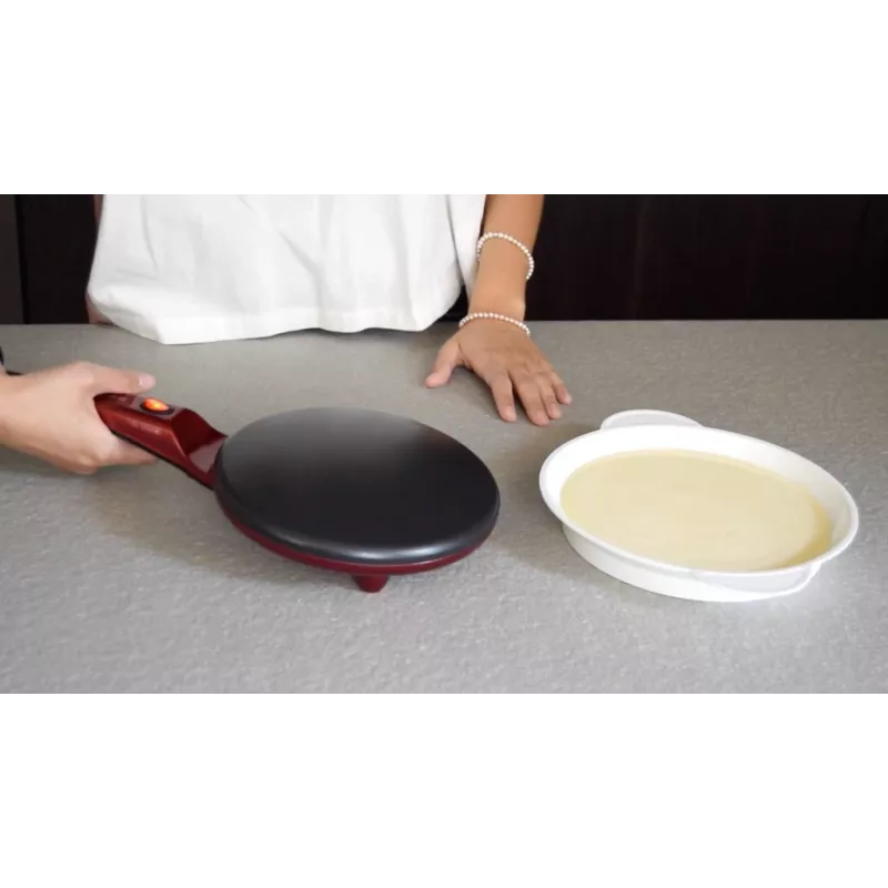 Crepe maker Beper BT.710Y - electric pancake maker, non-stick plate