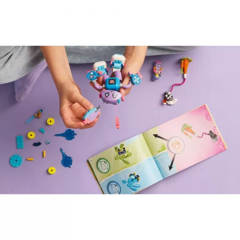 LEGO building set LEGO 71490 Dreamzz Izzie and Bunchurro Gaming Bunny – character playset